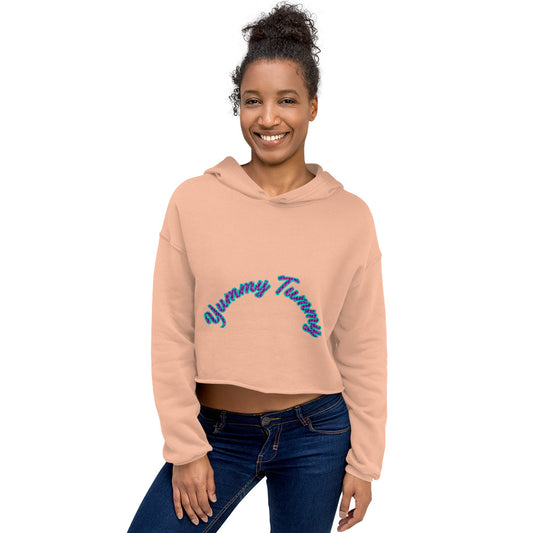 Yummy Tummy Crop Hoodie Women's